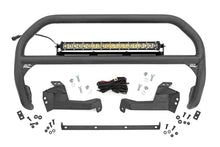 Load image into Gallery viewer, Rough Country Nudge Bar | 20 Inch Chrome Single Row LED | Ford Bronco Sport 4WD (2021-2024) 51043 - Main Product View