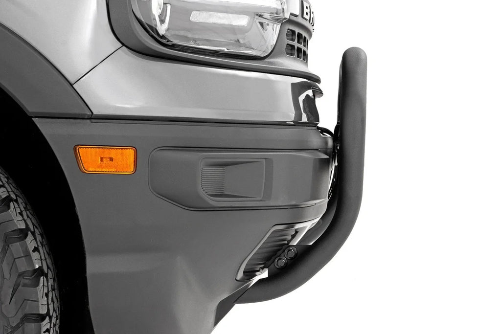Rough Country Nudge Bar | 20 Inch Chrome Single Row LED | Ford Bronco Sport 4WD (2021-2024) 51043 - Back View