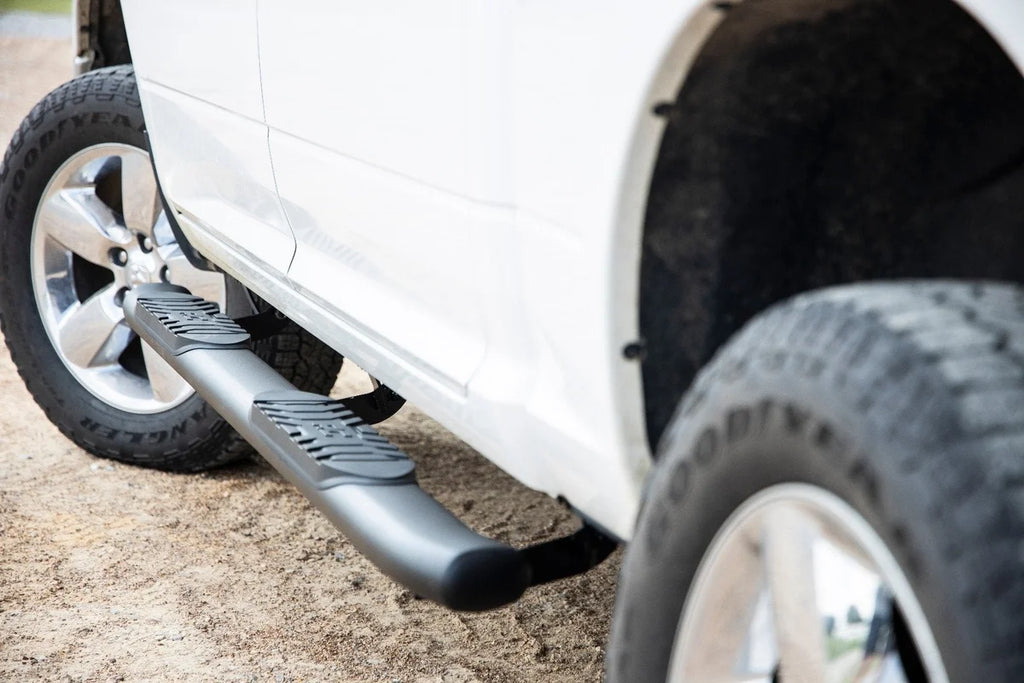 Rough Country Oval Nerf Step | Crew Cab | Black | Ram 1500/2500/3500 2WD/4WD 21003 - Additional View 5