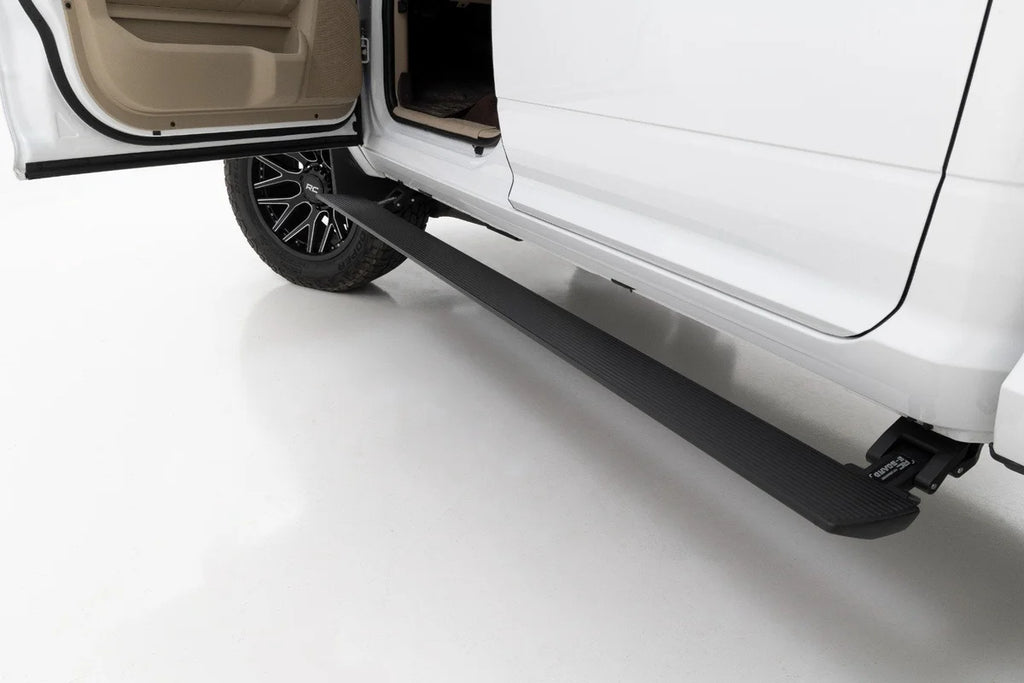 Rough Country Power Running Boards | Dual Electric Motor | Crew Cab | Ram 2500/3500 (10-24) PSR9010 - Installation View