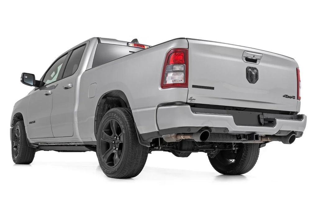 Rough Country Power Running Boards | Dual Electric Motor | Quad Cab | Ram 1500 (19-25)/1500 TRX (21-24) PSR61925 - Back View