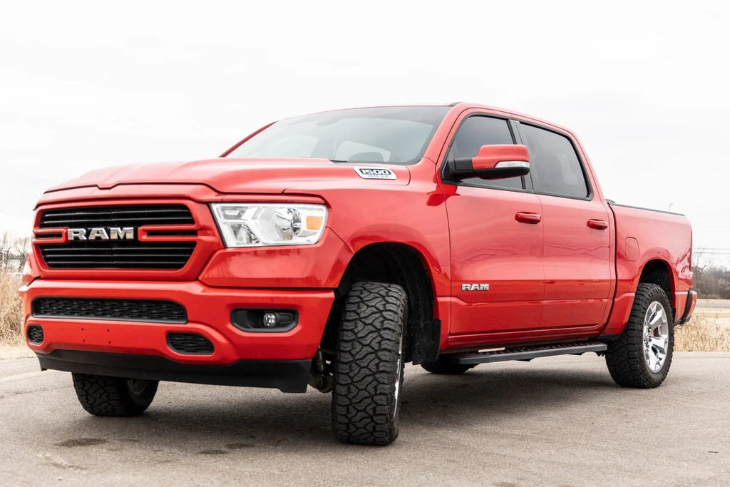 Rough Country RPT2 Running Boards | Crew Cab | Black | Ram 1500 (19-25)/1500 TRX (21-24) 44004 - Additional View 6