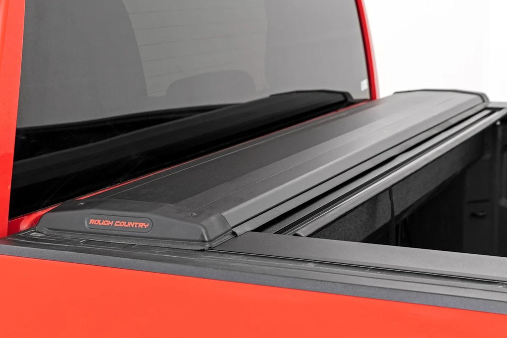 Rough Country Retractable Bed Cover | 5'10" Bed | Chevy/GMC 1500 (19-24) 46120581A - Side View