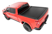 Load image into Gallery viewer, Rough Country Retractable Bed Cover | 5'10" Bed | Chevy/GMC 1500 (19-24) 46120581A - Back View