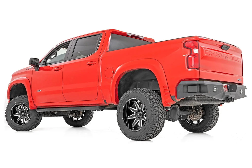 Rough Country Rough Country 91M Series Wheel | One-Piece | Gloss Black | 20x12 | 8x180 | -44mm 91201206M - Installation View
