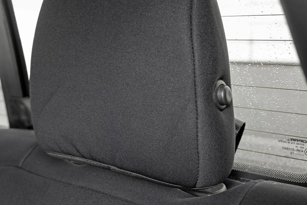 Rough Country Seat Covers |Bucket Seats | FR & RR | Ram 1500 2WD/4WD (2019-2025) 91041 - Additional View 5