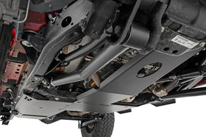 Rough Country Skid Plate Combo | 3.6L | Engine | T-Case | Gas | Jeep Wrangler Unlimited (18-19) 10608 - Installation View