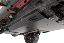 Load image into Gallery viewer, Rough Country Skid Plate Combo | 3.6L | Engine | T-Case | Gas | Jeep Wrangler Unlimited (18-19) 10608 - Installation View