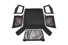 Load image into Gallery viewer, Rough Country Soft Top | Replacement | Black | Half Doors | Jeep Wrangler TJ 4WD (97-06) RC85350.35 - Top View