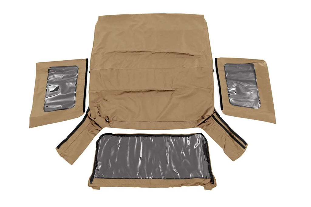 Rough Country Soft Top | Replacement | Spice | 2 Door | Jeep Wrangler JK 4WD (2010-2018) RC85460.70 - Top View