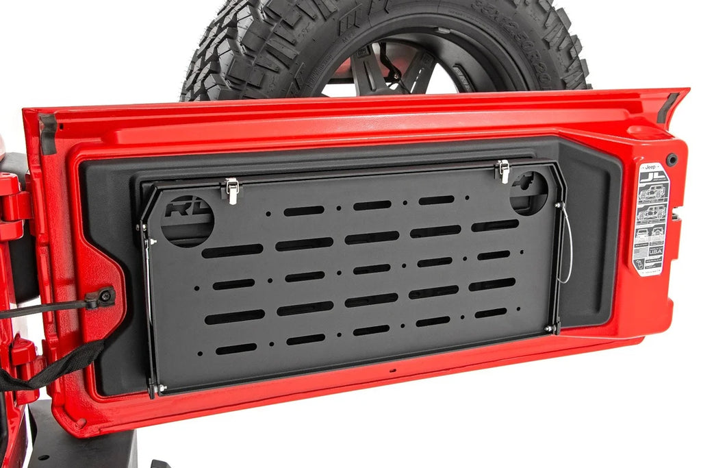 Rough Country Tailgate Table | Jeep Wrangler JL (18-24)/Wrangler Unlimited (18-24) 10625 - Side View