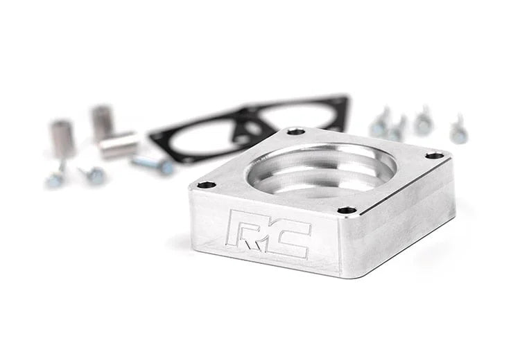 Rough Country Throttle Body Spacer | Jeep Cherokee XJ/Comanche MJ/Wrangler TJ 1068 - Side View