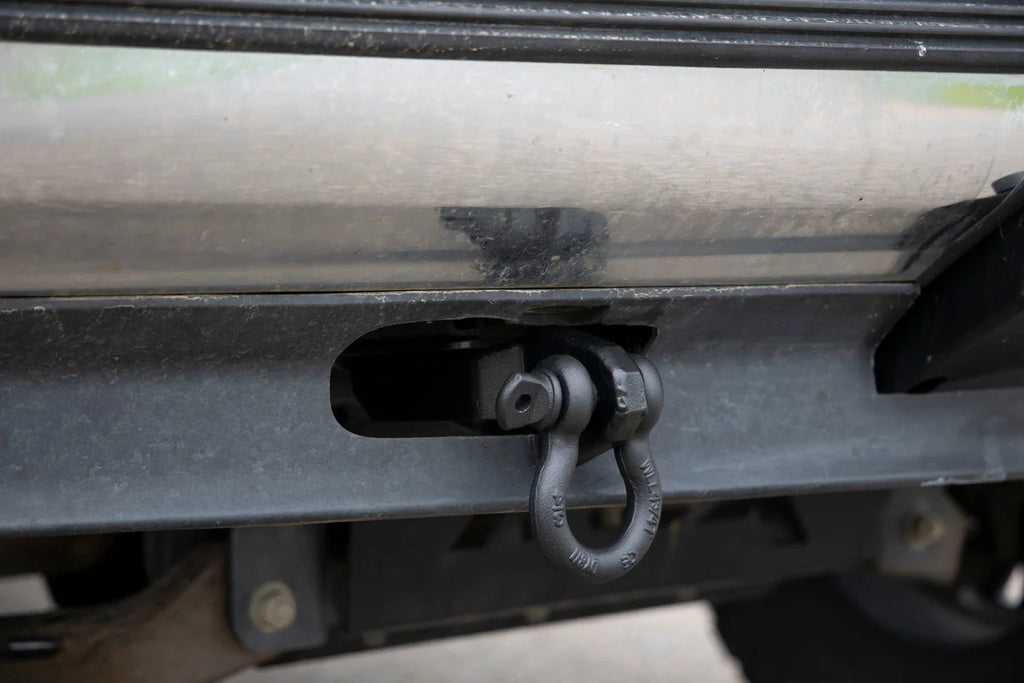 Rough Country Tow Hook to Shackle Bracket | Mount Only | Chevy C1500/K1500 Truck & SUV (88-99) RS163 - Side View