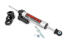 Load image into Gallery viewer, Rough Country Vertex Steering Stabilizer | Pass-Through | Jeep Wrangler JK/Wrangler Unlimited (07-18) 680900 - Installatio...