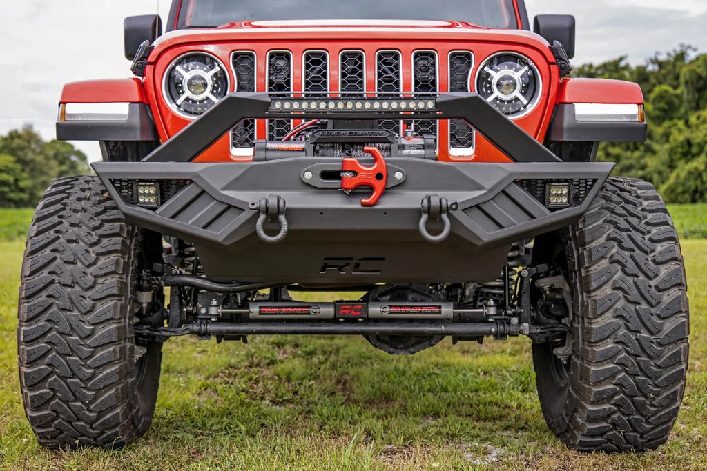 Rough Country Winch Cleat (Red) RS175R - Back View