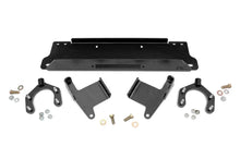 Load image into Gallery viewer, Rough Country Winch Mounting Plate | Factory Bmpr | Jeep Wrangler JK/Wrangler Unlimited (07-18) 1162 - Main Product View