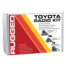 Load image into Gallery viewer, Rugged Radios Toyota Tacoma/4Runner/Sequoia 2-Way GMRS Radio Kit 25 Watt - GMR25 Waterproof