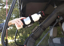 Load image into Gallery viewer, Rugged Ridge 76-20 Jeep Wrangler Elite Fire Extinguisher Holder - Back View