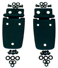 Load image into Gallery viewer, Rugged Ridge 97-06 Jeep Wrangler Black Hood Hinges - Main Product View