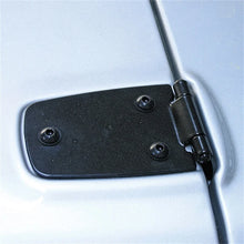 Load image into Gallery viewer, Rugged Ridge 97-06 Jeep Wrangler Black Hood Hinges - Side View