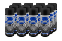 Load image into Gallery viewer, STEEL-IT Black Polyurethane Case 12 x 12oz Spray Cans CASE1012D