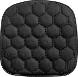 Saddlemen Sissy Bar Pad - Honeycomb - Black Stitching 040749 - Main Product View