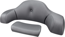 Load image into Gallery viewer, Saddlemen Tour-Pak® Backrest Pad Cover - Black w/ Black Stitching 88-11885RS - Side View
