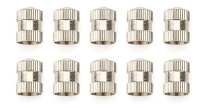 Shur Trax Valve Stem Cap Stainless Set of 10 SHU80110