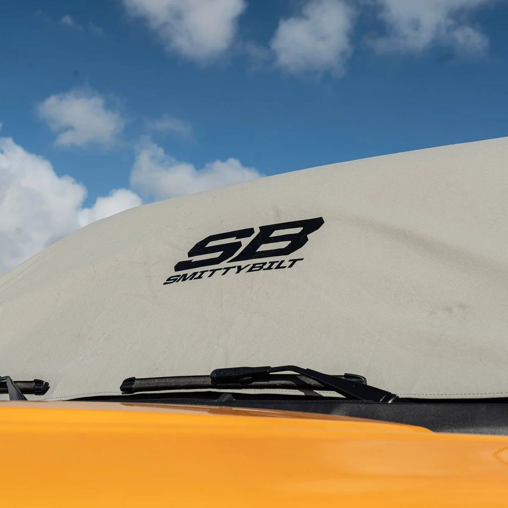 Smittybilt Cab Cover w/ Door Flaps - Gray (21+ Bronco 4-Door) 2081 - Back View