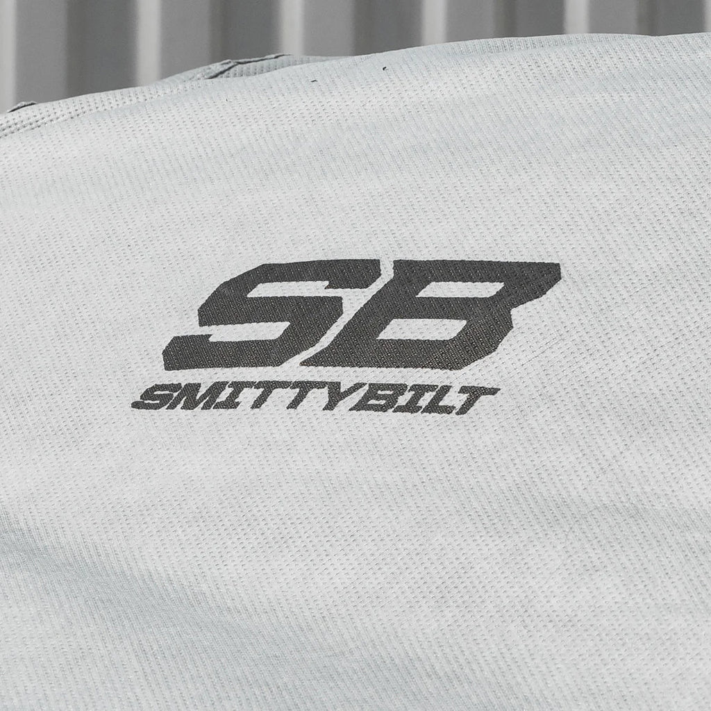 Smittybilt Full Car Cover w/ Storage Bag, Lock & Cable - Gray (21+ Bronco 4DR) 955 - Additional View 7