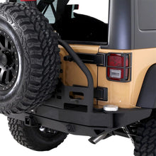 Load image into Gallery viewer, Smittybilt XRC Atlas Rear Bumper w/ Swing Gate - Swing Gate Only (07-18 JK/JKU) 76896-02 - Installation View