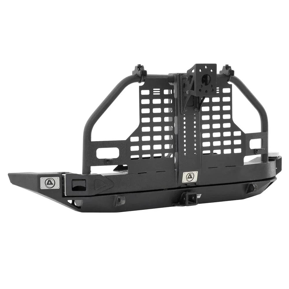 Smittybilt XRC Atlas Rear Bumper w/ Swing Gate - Swing Gate Only (07-18 JK/JKU) 76896-02 - Additional View 7