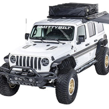 Load image into Gallery viewer, Smittybilt XRC Flat Fender Flare Kit - Set of 4 - Textured Black (18+ JLU) 77837