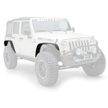 Load image into Gallery viewer, Smittybilt XRC Flat Fender Flare Kit - Set of 4 - Textured Black (07-18 JK/JKU) 76837