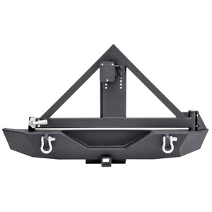 Smittybilt XRC Gen 1 Rear Bumper w/ Carrier - Carrier Only (07-18 JK/JKU) 76856-02 - Main Product View