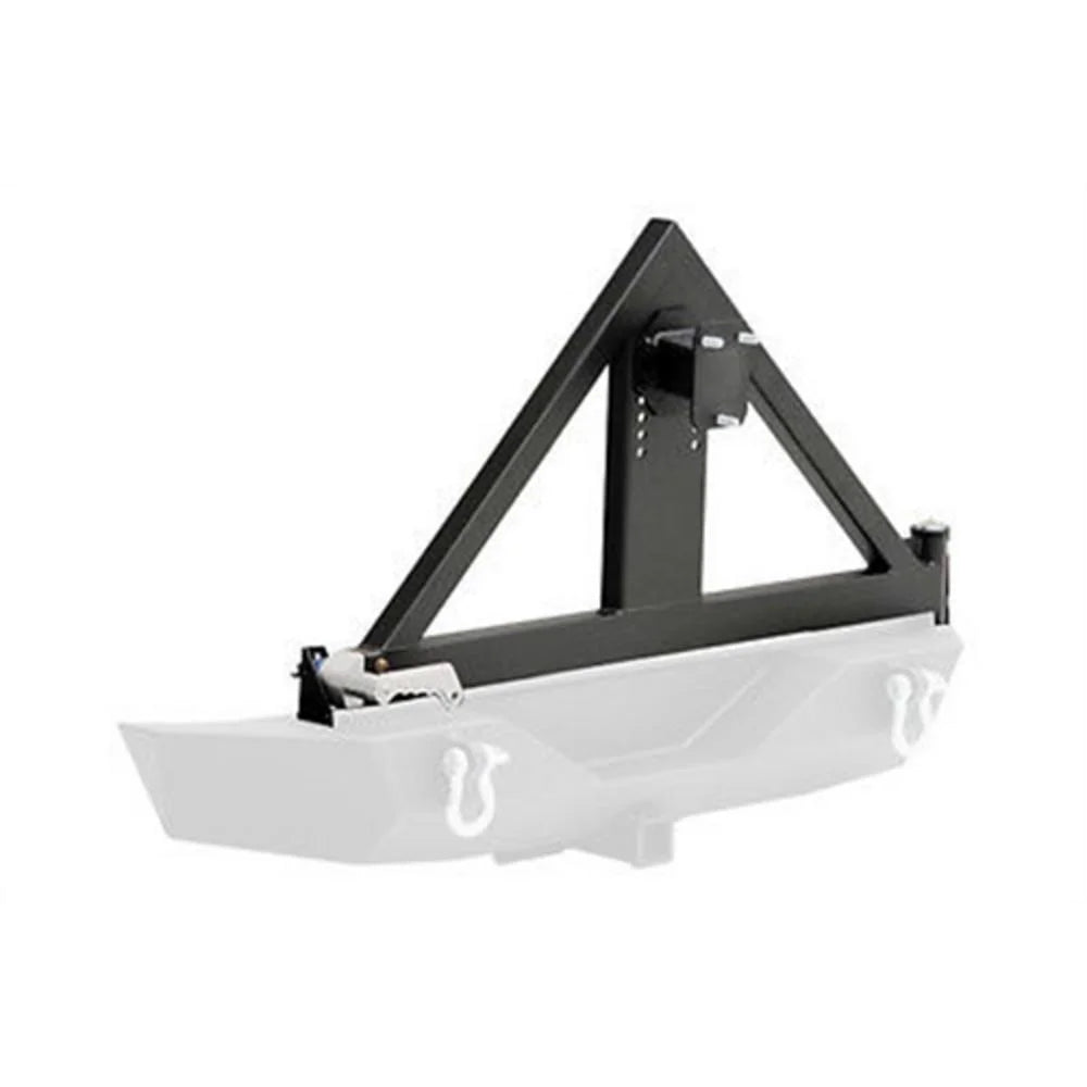 Smittybilt XRC Gen 1 Rear Bumper w/ Carrier - Carrier Only (07-18 JK/JKU) 76856-02 - Side View