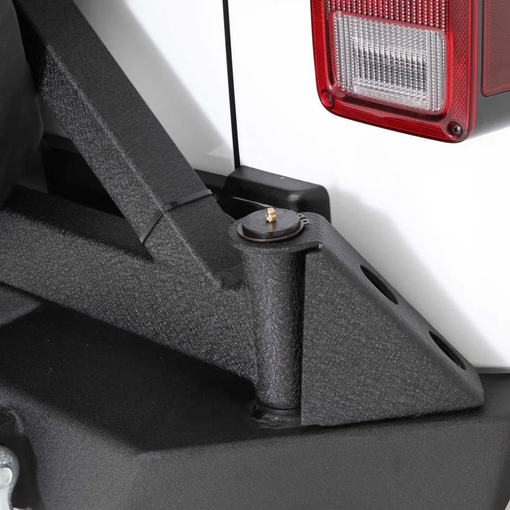 Smittybilt XRC Gen 1 Rear Bumper w/ Carrier - Carrier Only (07-18 JK/JKU) 76856-02 - Additional View 11