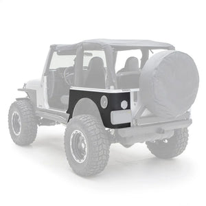 Smittybilt XRC Rear Corner Guards - Textured Black (97-06 TJ) 76874