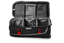 Load image into Gallery viewer, Sparco Bag Tour BLK/SIL - Main Product View