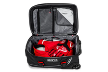 Load image into Gallery viewer, Sparco Bag Travel BLK/RED - Main Product View