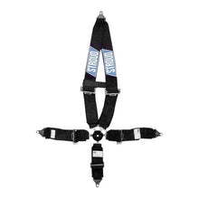 Load image into Gallery viewer, Stroud Safety Racing Harness Kam Lock Black V-Style 2003-01-01-01