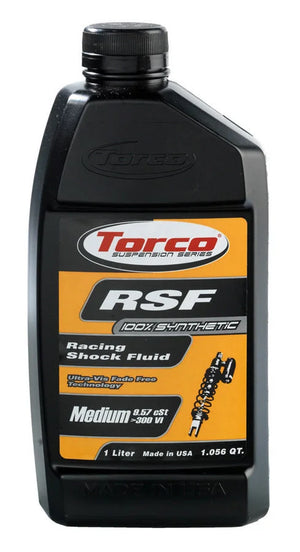 Torco Racing Oils RSF Racing Shock Fluid M edium-12x1-Liter T820007C