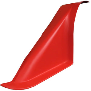 True Performance & Fabrication Fender Left Asphalt Outlaw Red DTR1032