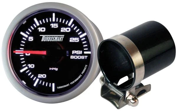 Turbosmart EGT Gauge 0-2200 F Deg 52mm - 2 1/16 - Side View