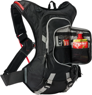 USWE Moto Hydro XTR Dirt Biking Hydration Pack 8L - Black - Main Product View