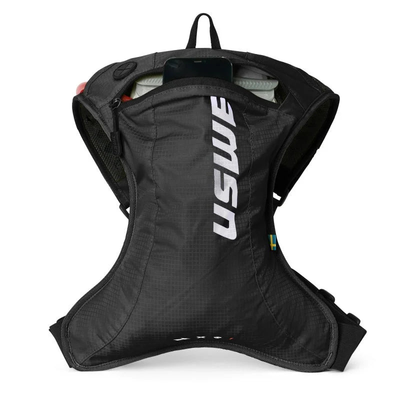 USWE Outlander Moto Hydration Pack 2L - Black - Side View