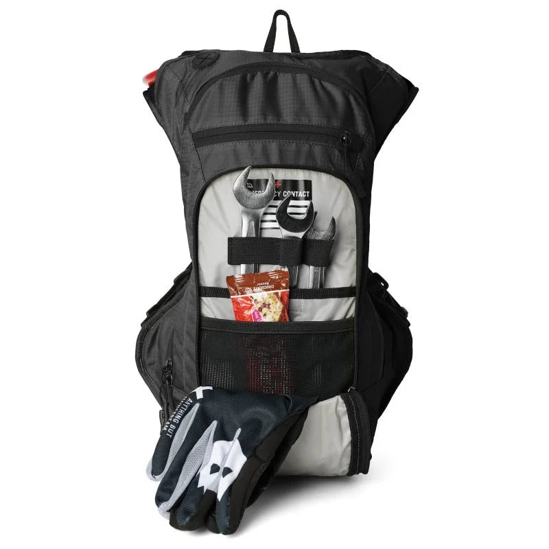 USWE Outlander Moto Hydration Pack 9L - Black - Side View