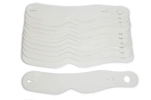 Ultrashield Tearoffs 11.5in Straight Notched RX / Bandit 01204