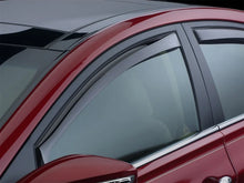Load image into Gallery viewer, WeatherTech 07-13 BMW X5 Front Side Window Deflectors - Dark Smoke - Back View