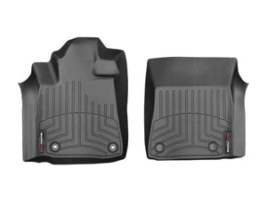 WeatherTech 12-21 Toyota Tundra Front FloorLiner - Black - Main Product View
